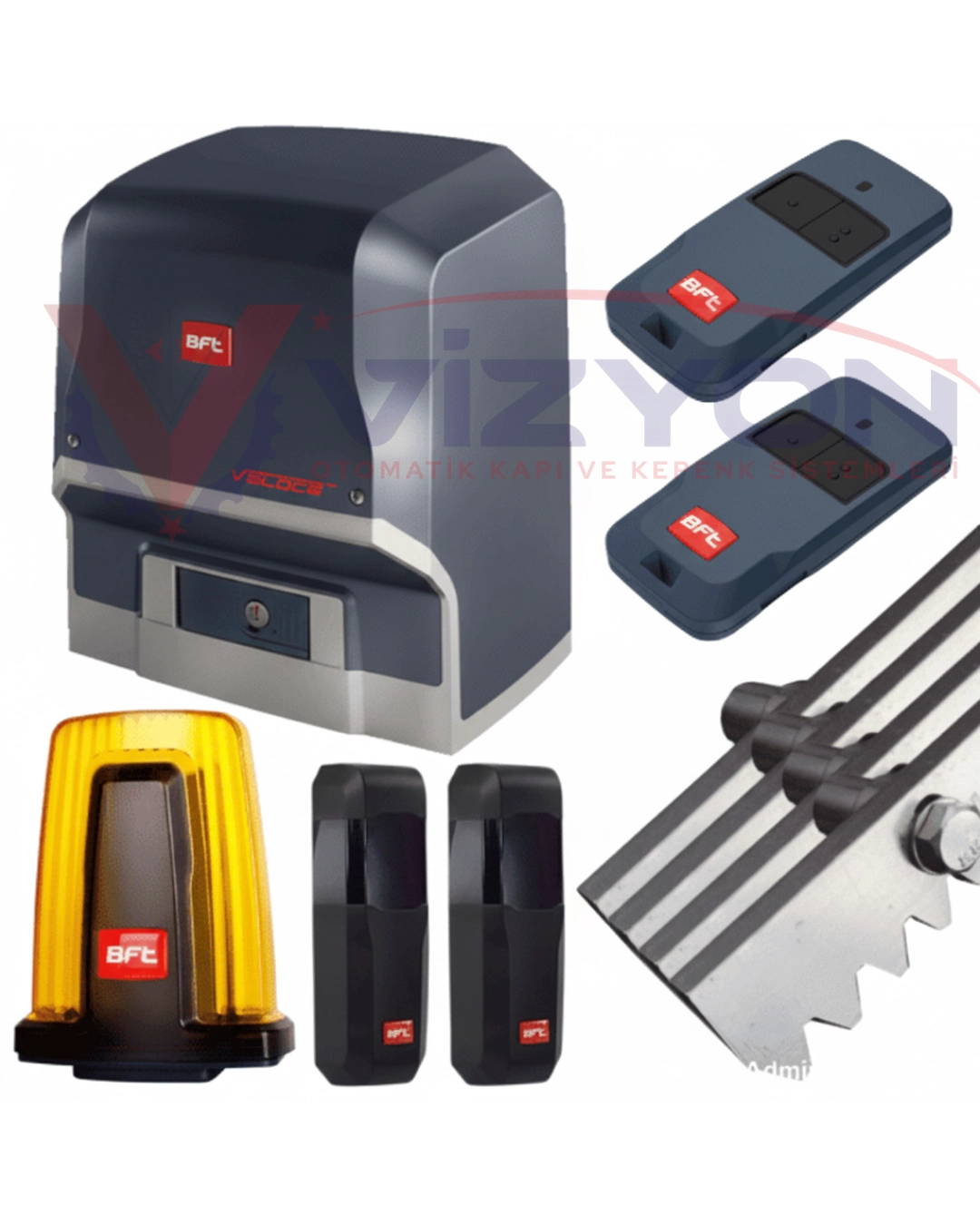 BFT Ares Veloce Smart BT A500 Yüksek Hızlı Kapı Motoru (Kit Ürün)