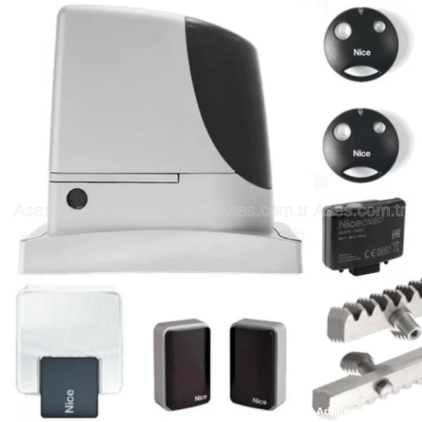 Nice Run 2500 Kayar Kapı Motoru (Kit Ürün)