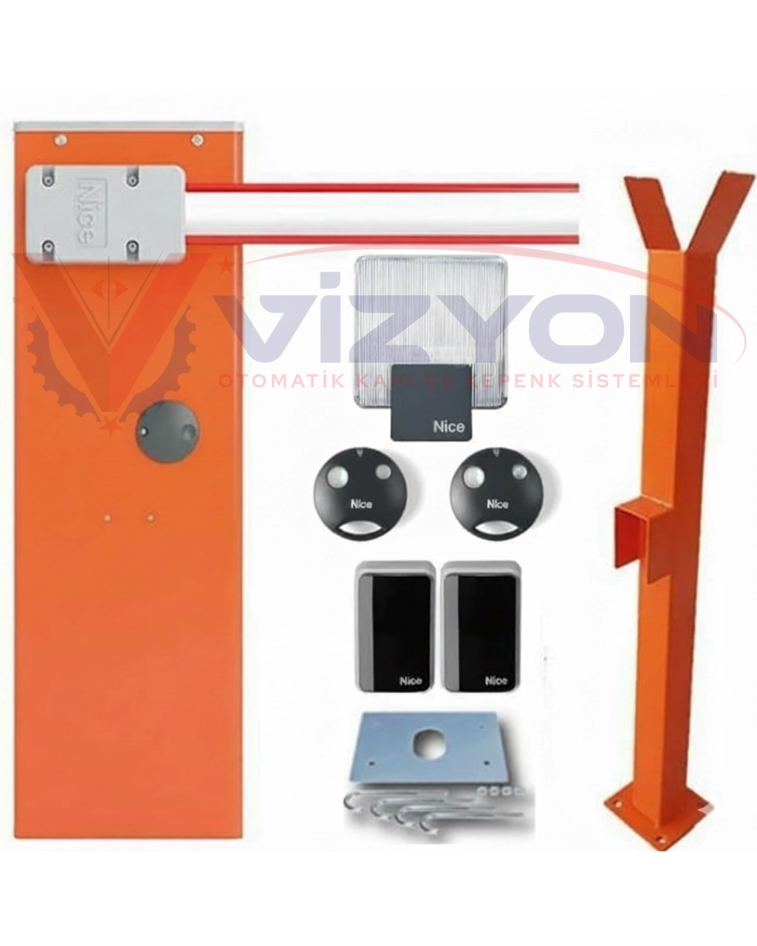 Nice WideM 4Mt Otomatik Kollu Bariyer (Kit2)