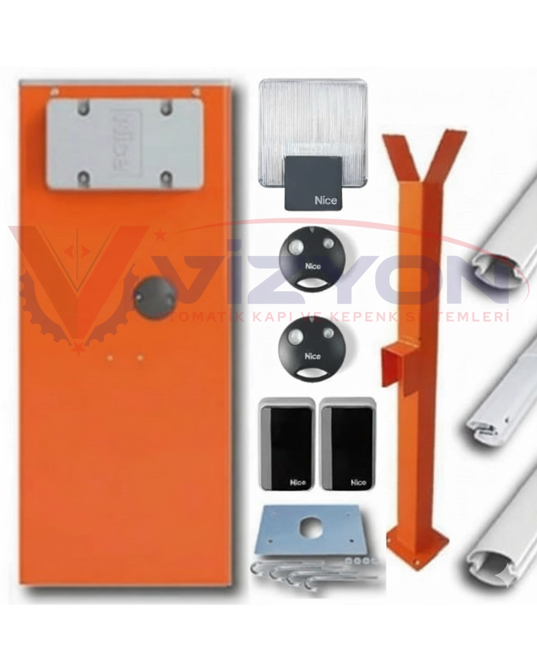 Nice WideL 6Mt Otomatik Kollu Bariyer (Kit1)